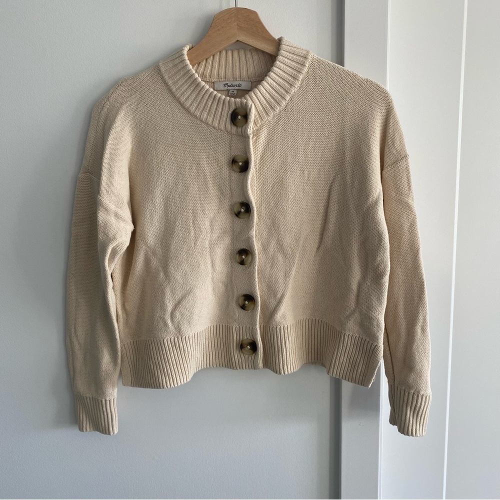 Madewell Cream Cardigan